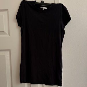 Vince Black Short Sleeve Tee